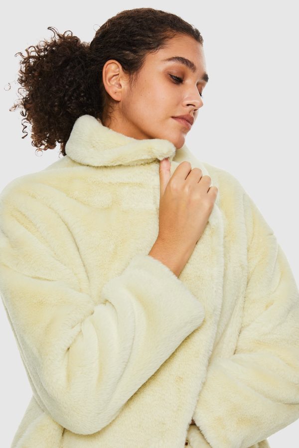 Long Sherpa Teddy Coat - Image 30