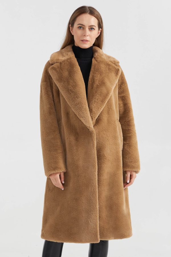 Long Sherpa Teddy Coat - Image 24