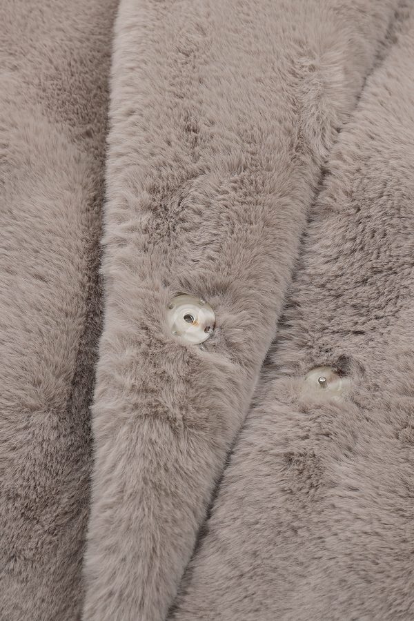 Long Sherpa Teddy Coat - Image 14