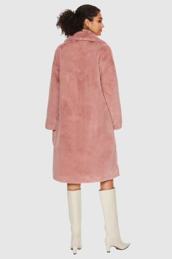 Long Sherpa Teddy Coat - Image 33