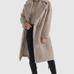 Long Sherpa Teddy Coat