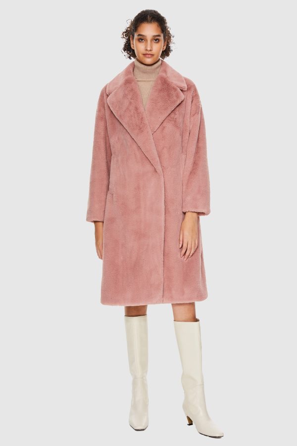 Long Sherpa Teddy Coat - Image 31