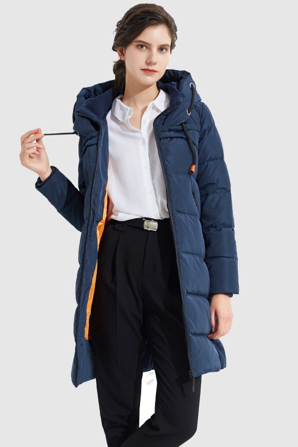 Long Thickened Hooded Down Jacket - Image 31