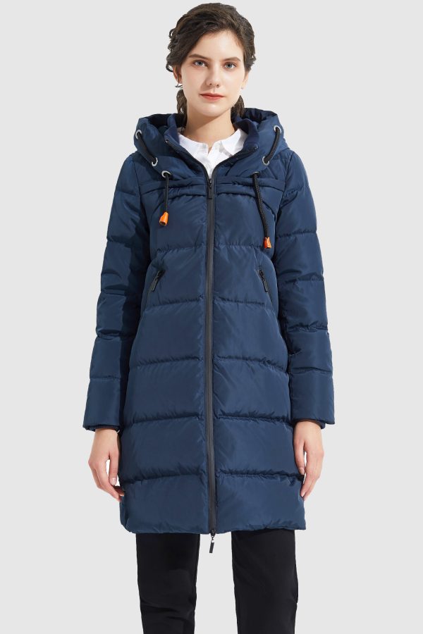 Long Thickened Hooded Down Jacket - Image 30