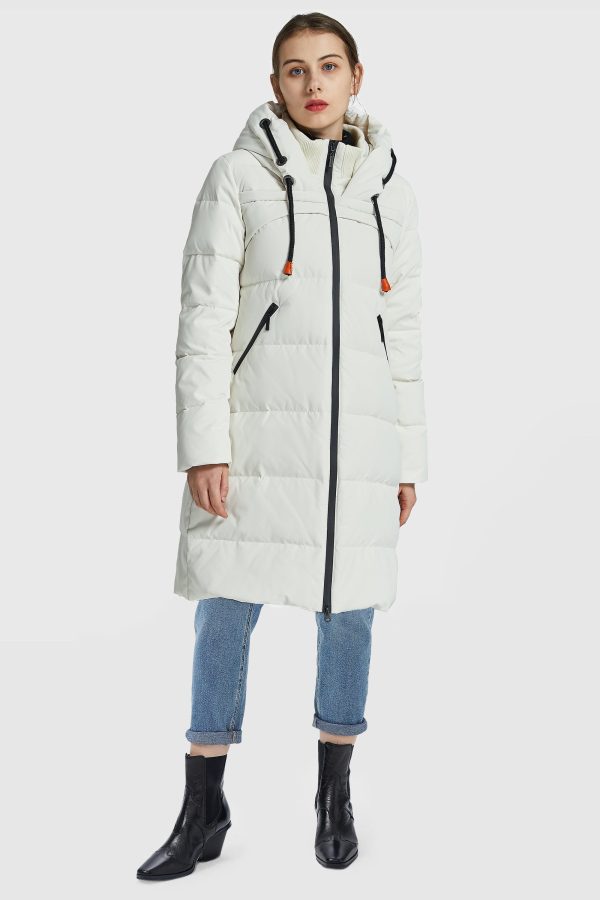 Long Thickened Hooded Down Jacket - Image 44
