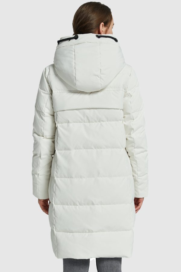 Long Thickened Hooded Down Jacket - Image 45
