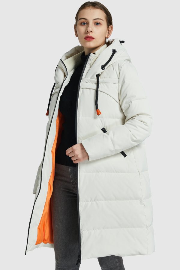 Long Thickened Hooded Down Jacket - Image 46