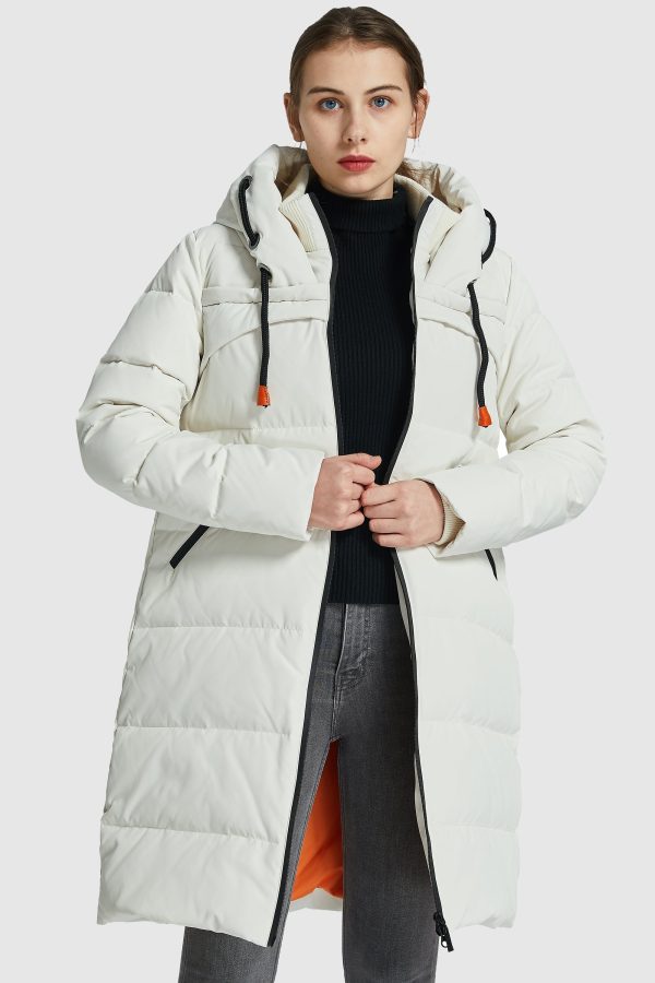 Long Thickened Hooded Down Jacket - Image 47