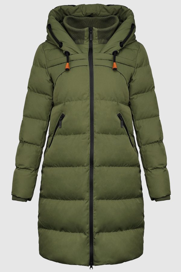 Long Thickened Hooded Down Jacket - Image 12
