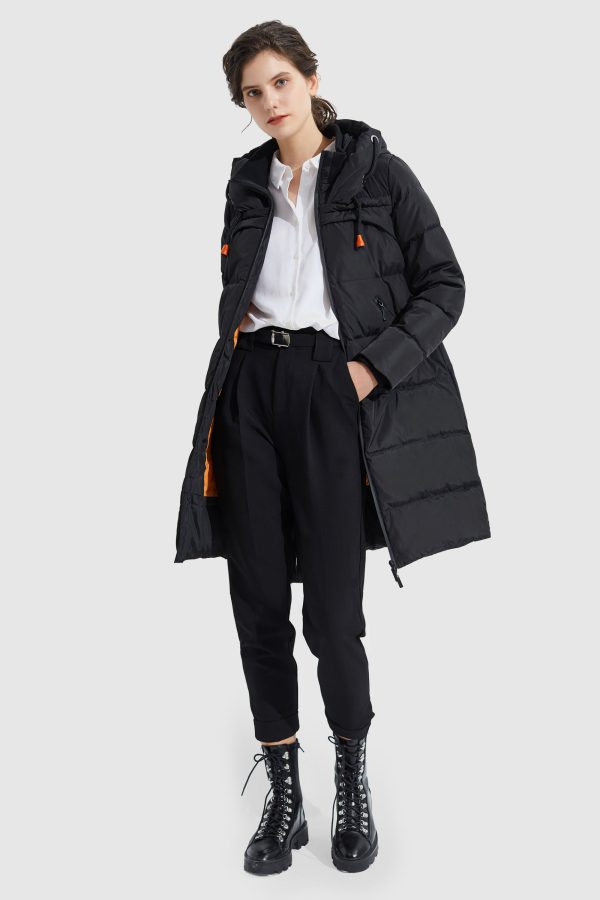 Long Thickened Hooded Down Jacket - Image 17