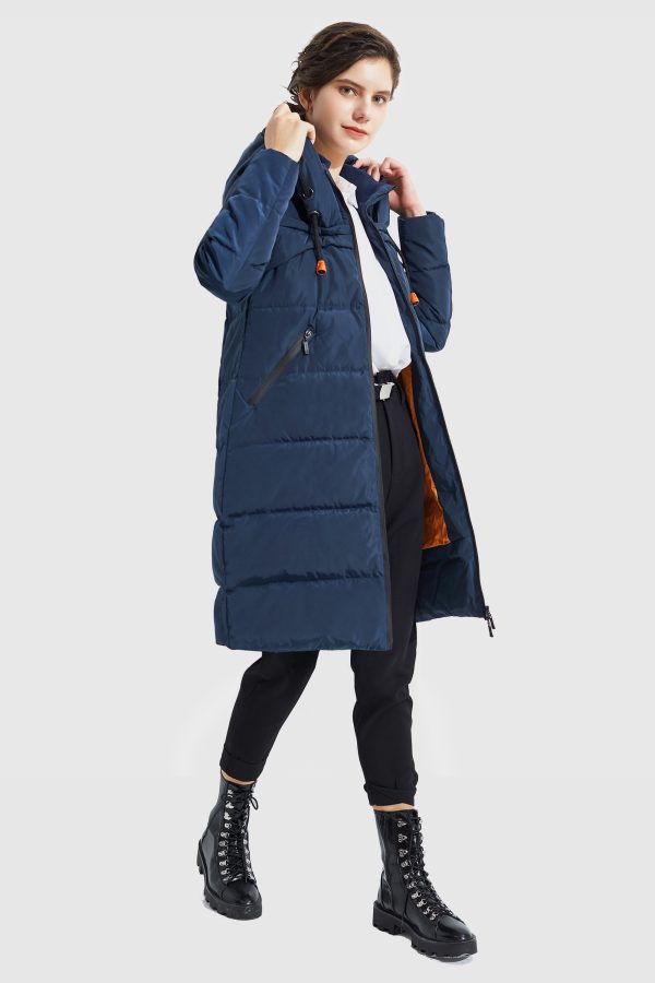 Long Thickened Hooded Down Jacket - Image 33