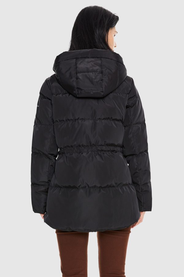 Mid-Length Hooded Down Jacket - Image 12