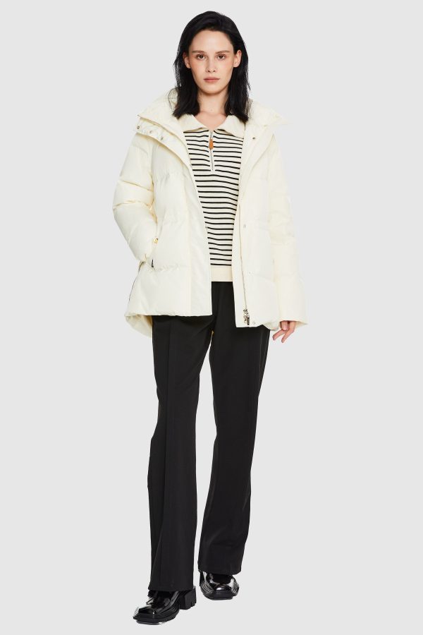 Mid-Length Hooded Down Jacket - Image 6