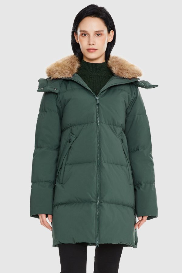 Mid-Length Winter Thickened Puffer Down Jacket - Image 10
