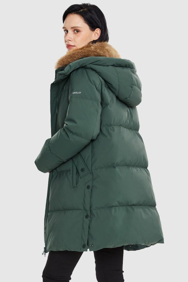 Mid-Length Winter Thickened Puffer Down Jacket - Image 11