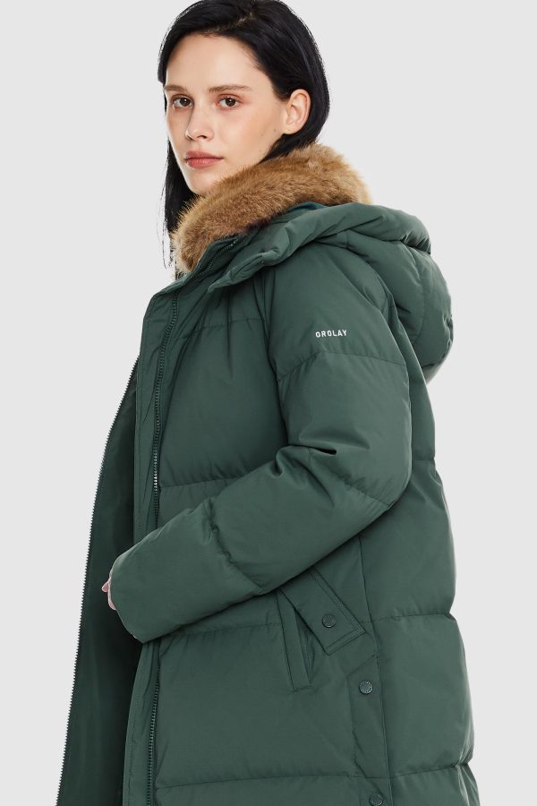 Mid-Length Winter Thickened Puffer Down Jacket - Image 12