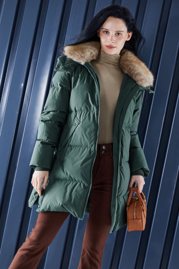 Mid-Length Winter Thickened Puffer Down Jacket - Image 13
