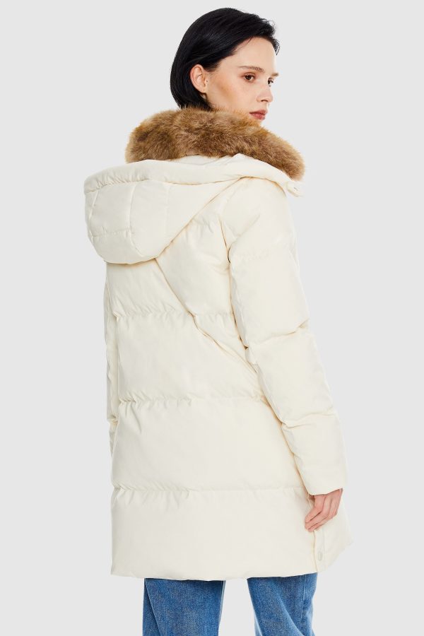 Mid-Length Winter Thickened Puffer Down Jacket - Image 3