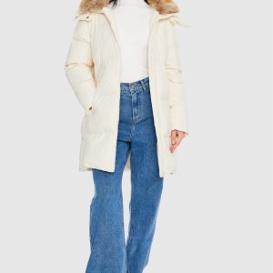 Mid-Length Winter Thickened Puffer Down Jacket