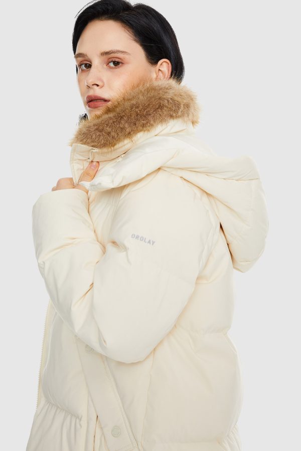 Mid-Length Winter Thickened Puffer Down Jacket - Image 4