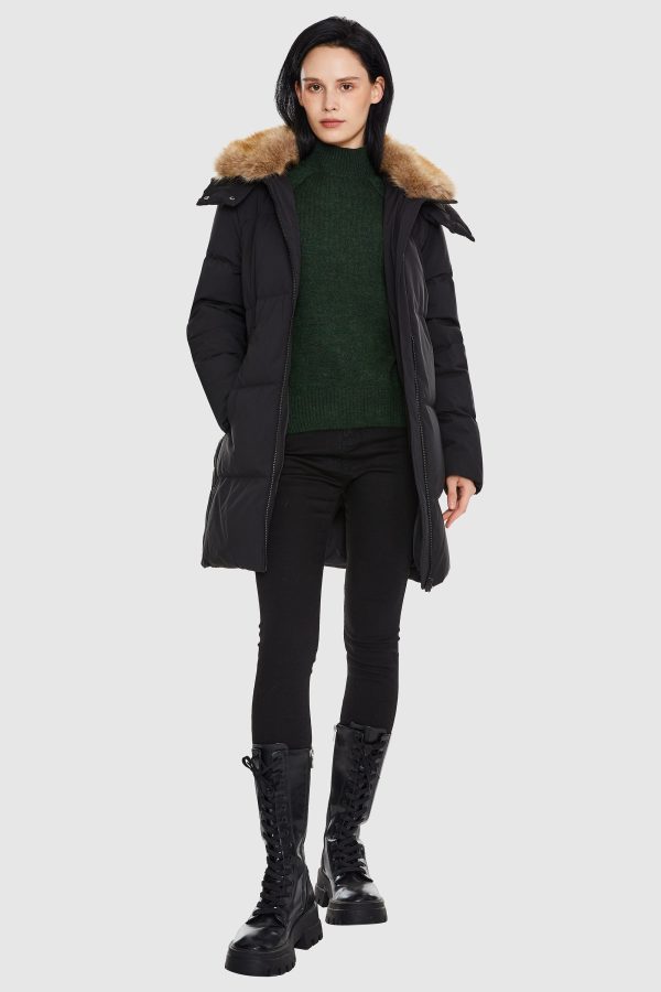 Mid-Length Winter Thickened Puffer Down Jacket - Image 5