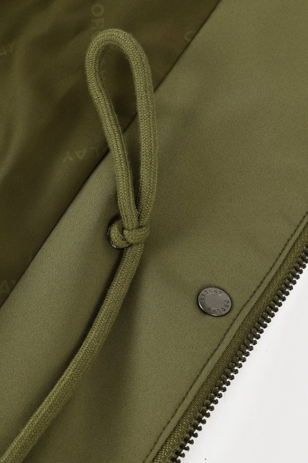 Military Anorak Jacket Zip-Up Windbreaker Active Hooded - Image 14