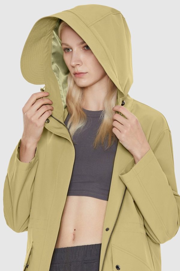 Military Anorak Jacket Zip-Up Windbreaker Active Hooded - Image 8