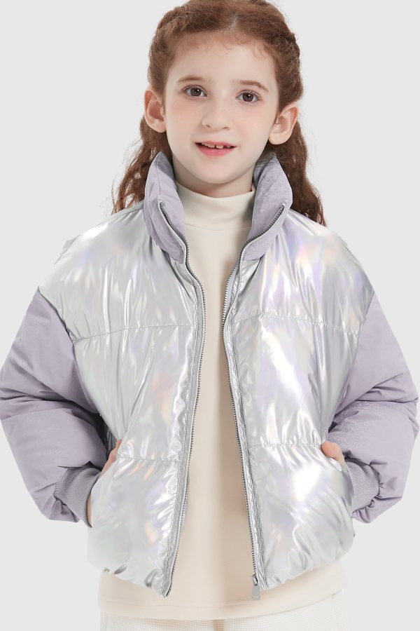 Puff-O? Colorlay Kids Down Cropped Puffer - Image 6