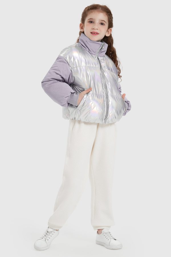 Puff-O? Colorlay Kids Down Cropped Puffer