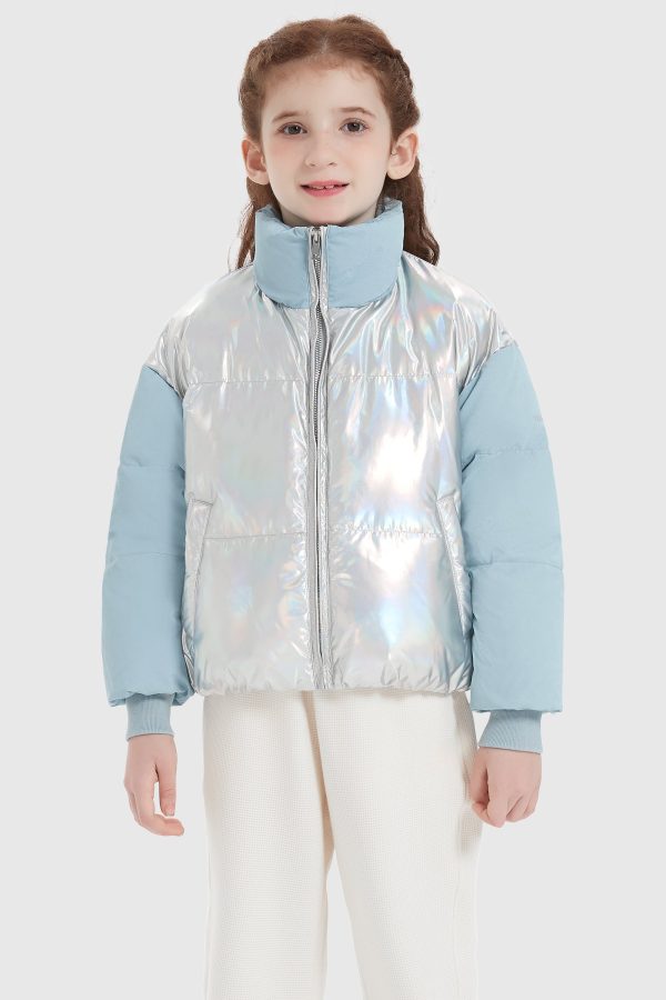 Puff-O? Colorlay Kids Down Cropped Puffer - Image 7