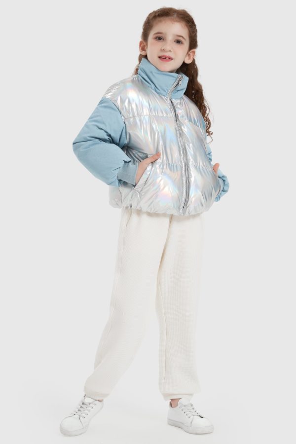 Puff-O? Colorlay Kids Down Cropped Puffer - Image 8