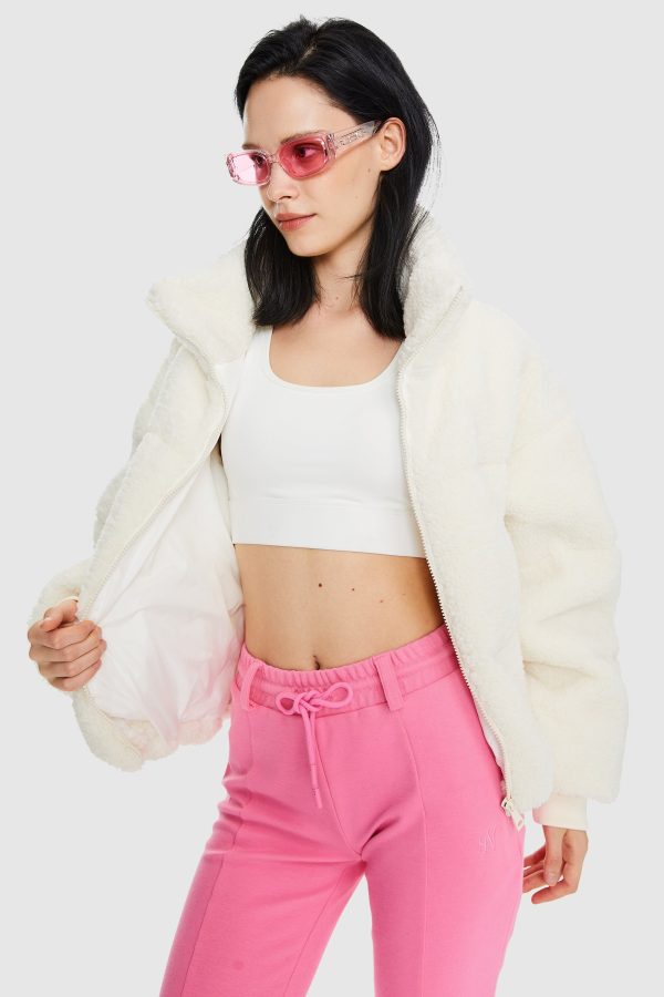 Puff-O? Earthugger Fleece Cropped Jacket - Image 12