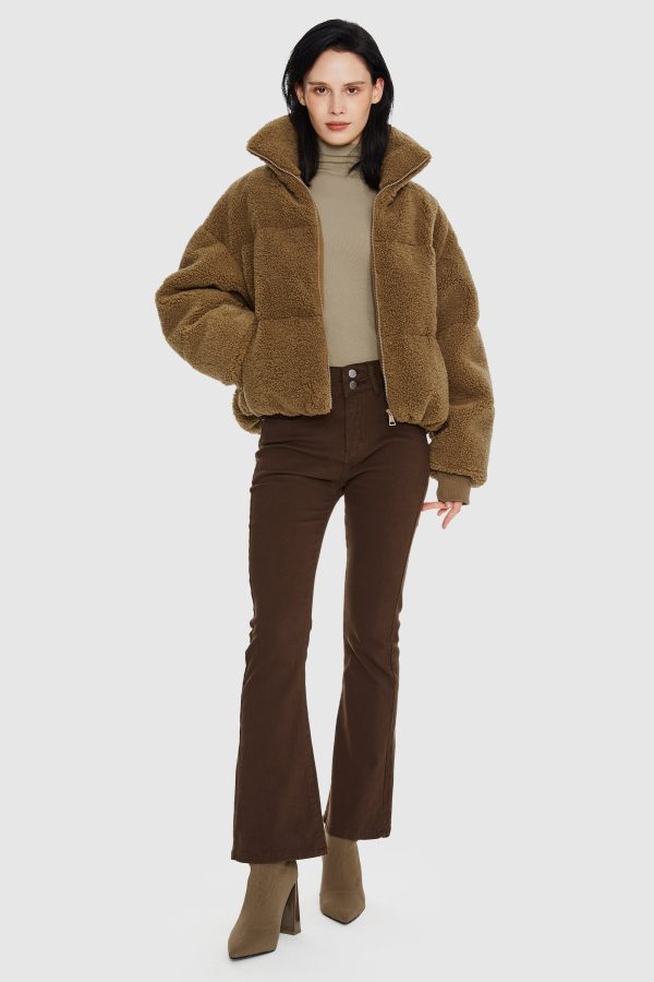 Puff-O? Earthugger Fleece Cropped Jacket - Image 13