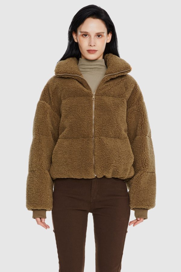Puff-O? Earthugger Fleece Cropped Jacket - Image 14