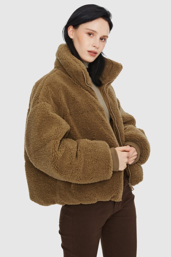 Puff-O? Earthugger Fleece Cropped Jacket - Image 15