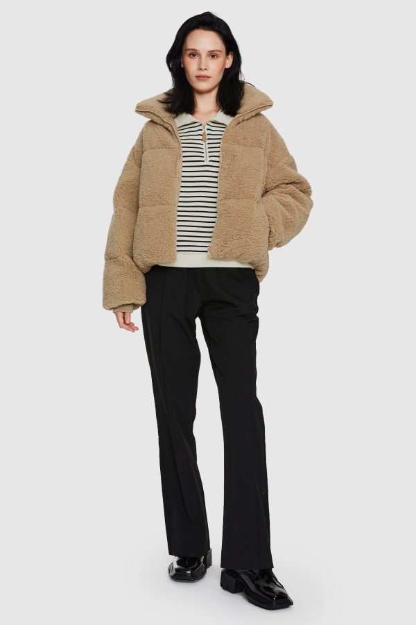 Puff-O? Earthugger Fleece Cropped Jacket - Image 5