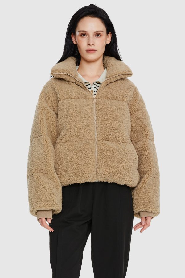 Puff-O? Earthugger Fleece Cropped Jacket - Image 7