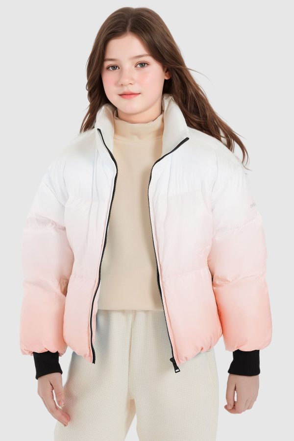 Puff-O Summit Ombre Kids Down Puffer - Image 3