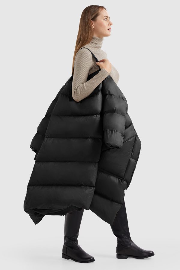 Puffer Long Stylish Winter Down Jacket with Warm Thickened Collar - Image 2