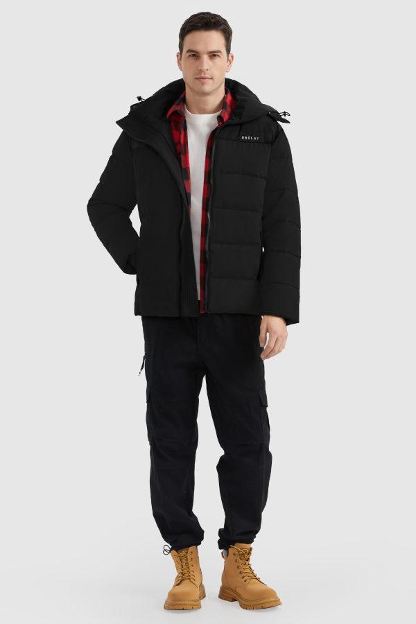 Puffer Warm Jacket Winter Full-Zip Windproof Coat - Image 5