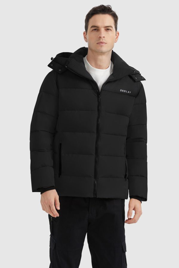 Puffer Warm Jacket Winter Full-Zip Windproof Coat - Image 6