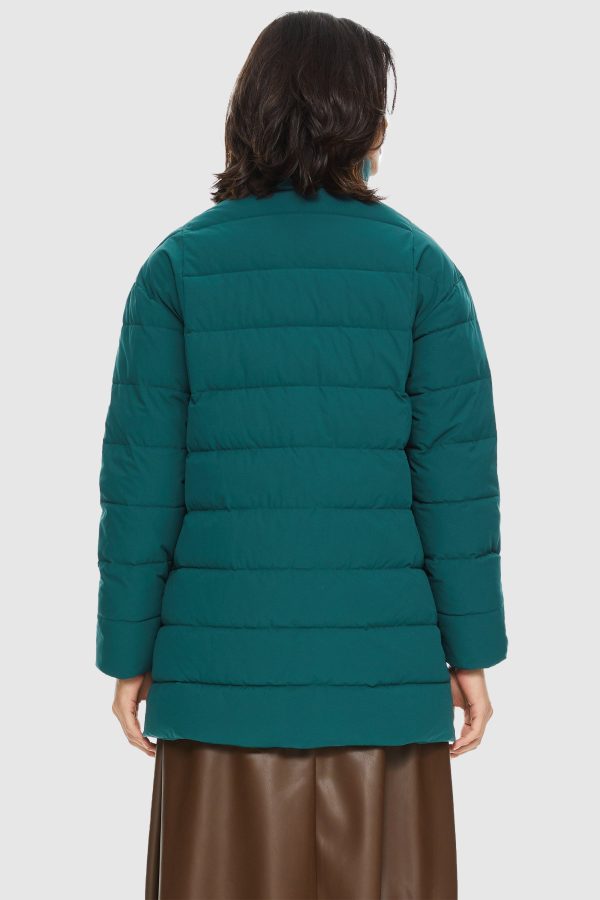 Quilted Mid-Length Coat - Image 12