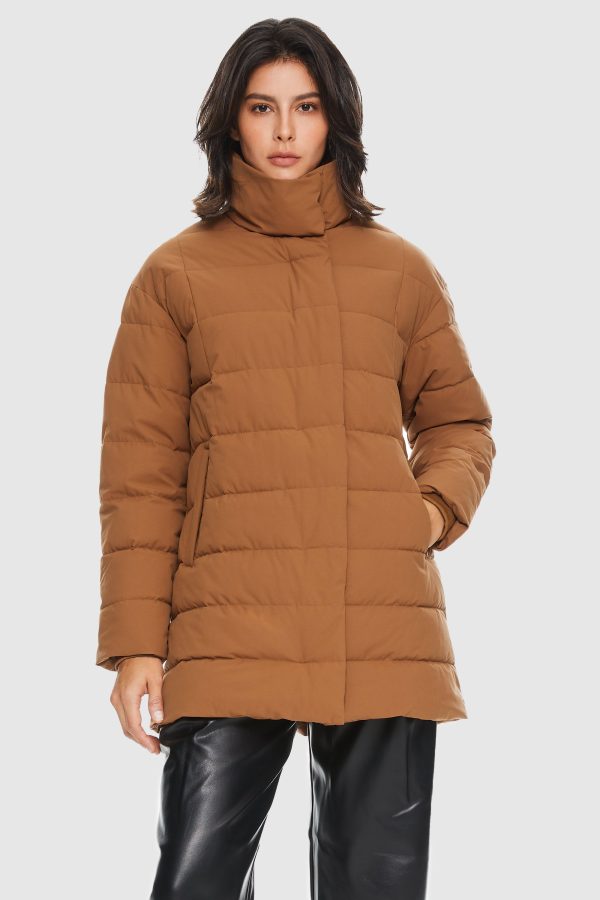 Quilted Mid-Length Coat - Image 2
