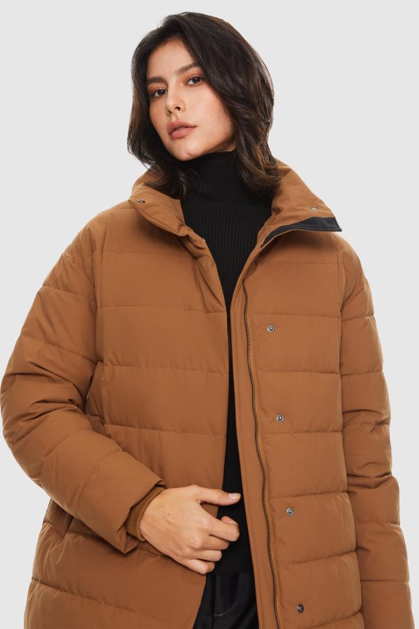 Quilted Mid-Length Coat - Image 4