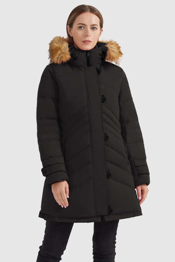 Quilted Thickned Down Coat - Image 10