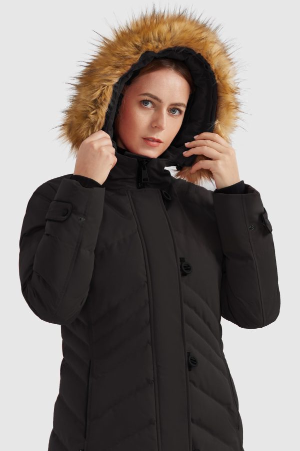 Quilted Thickned Down Coat - Image 12