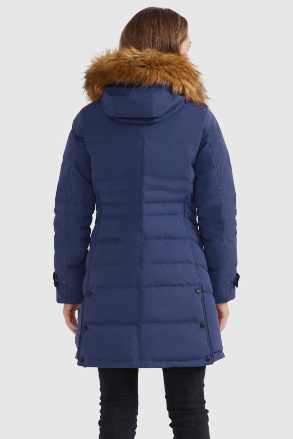 Quilted Thickned Down Coat - Image 15
