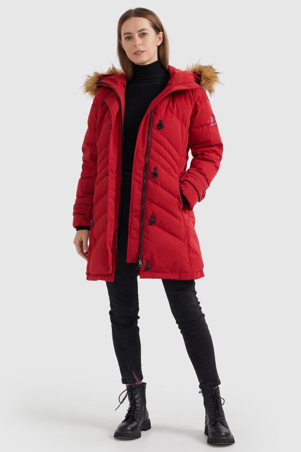 Quilted Thickned Down Coat - Image 17