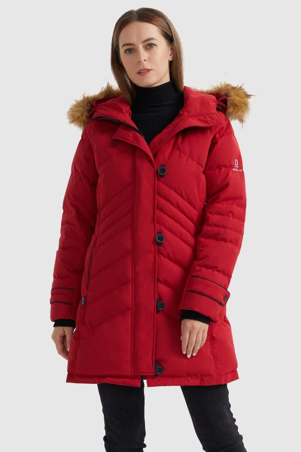 Quilted Thickned Down Coat - Image 18