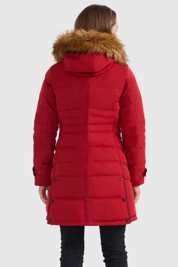 Quilted Thickned Down Coat - Image 19